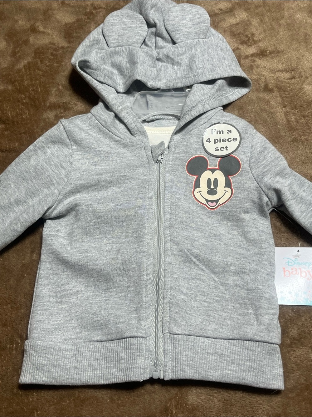 Disney Mickey Mouse Hooded 4 Piece Set